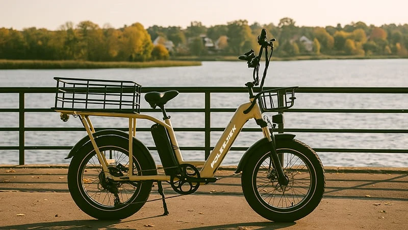 electric bike for delivery, ebike for delivery fleets, last mile delivery ebike, POLEEJIEK electric bike, B2B electric bike supplier